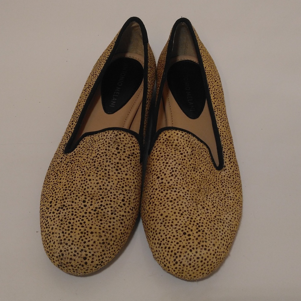 Antonio Melani Leopard Print Loafers